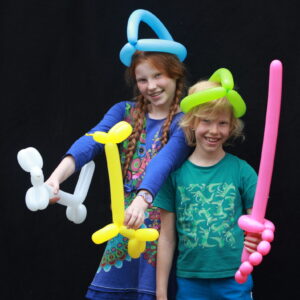 Ballons drehen Ballonmodellage