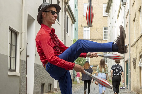 Jongleur in Oldenburg