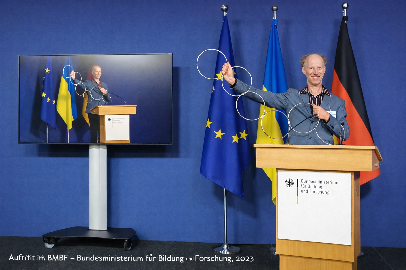 Zauberauftritt BMBF